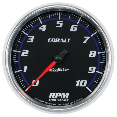 GAUGE, TACHOMETER, 5in, 10K RPM, IN-DASH, COBALT