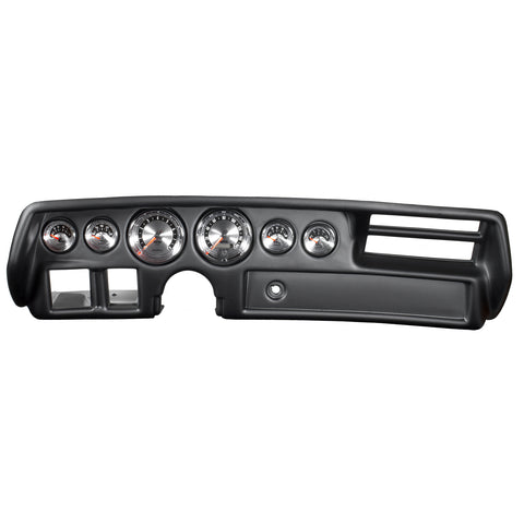 GAUGE KIT, 6 PC, CHEVELLESS/ELCAMINO/MONTE 70-72, RPM/MPH/FUEL/OILP/WTMP/BAT, AM