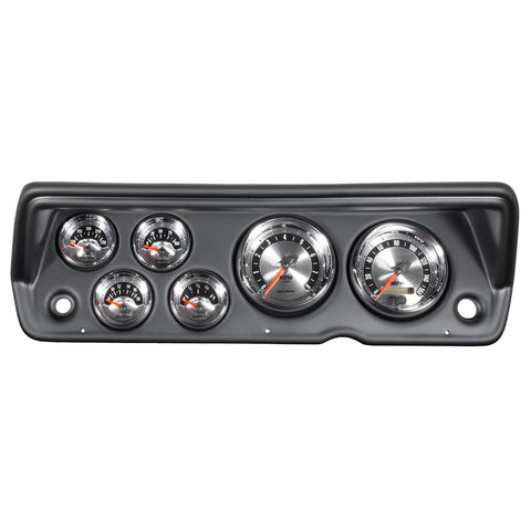 GAUGE KIT, 6 PC, ABODY/DUSTER/DEMON/DART 70-76, TACH/MPH/FUEL/OILP/WTMP/VOLT, AM