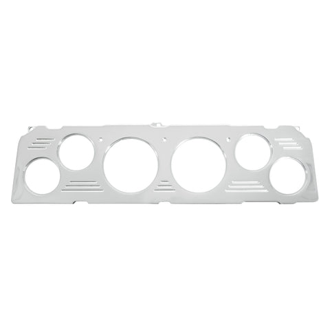 DASH PANEL, CHEVY TRUCK 64-66, 2 X 3-1/8in, 4 X 2-1/16in, BILLET