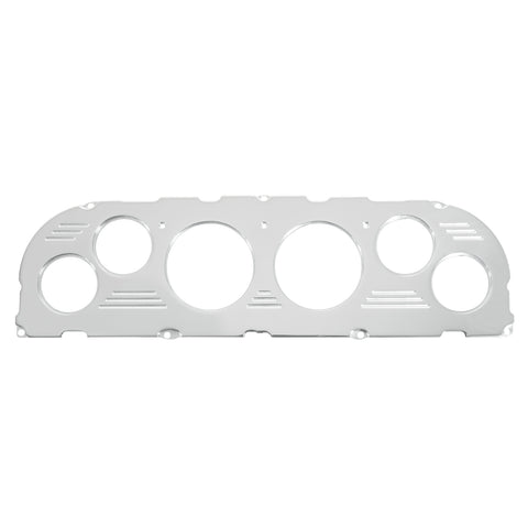 DASH PANEL, CHEVY TRUCK 60-63, 2 X 3-1/8in, 4 X 2-1/16in, BILLET