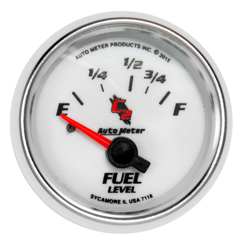 GAUGE, FUEL LEVEL, 2 1/16in, 16OE TO 158OF, ELEC, C2