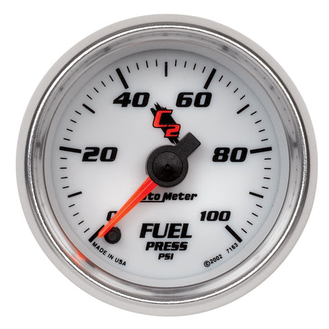 GAUGE, FUEL PRESSURE, 2 1/16in, 100PSI, DIGITAL STEPPER MOTOR, C2