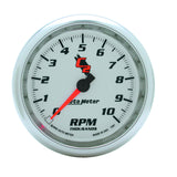 GAUGE, TACHOMETER, 3 3/8in, 10K RPM, IN-DASH, C2