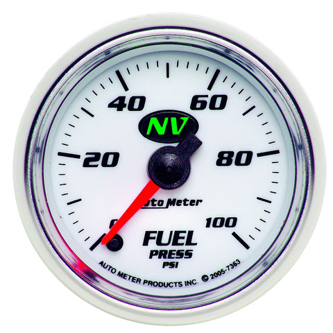 GAUGE, FUEL PRESSURE, 2 1/16in, 100PSI, DIGITAL STEPPER MOTOR, NV