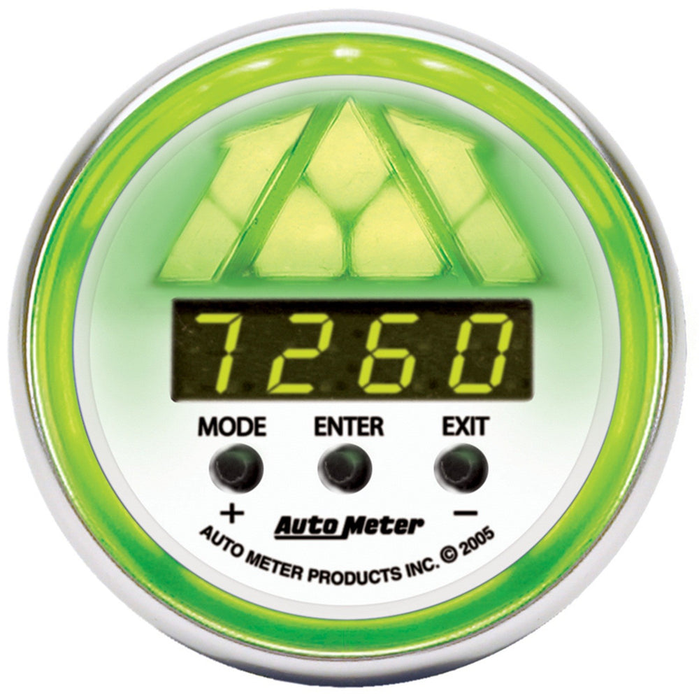 GAUGE, SHIFT LIGHT, DIGITAL RPM W/ MULTI-COLOR LED LIGHT, DPSS LEVEL 2, NV