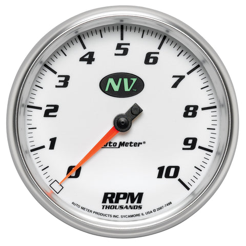 GAUGE, TACHOMETER, 5in, 10K RPM, IN-DASH, NV