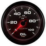 GAUGE, OIL PRESSURE, 2 5/8in, 100PSI, MECHANICAL, PHANTOM II