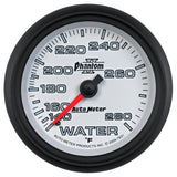 GAUGE, WATER TEMP, 2 5/8in, 140-280?F, MECHANICAL, PHANTOM II