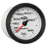 GAUGE, OIL TEMP, 2 5/8in, 140-280?F, MECHANICAL, PHANTOM II