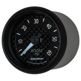 GAUGE, BOOST, 2 1/16in, 60PSI, MECHANICAL, GT