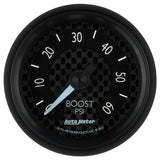 GAUGE, BOOST, 2 1/16in, 60PSI, MECHANICAL, GT