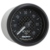 GAUGE, BOOST, 2 1/16in, 60PSI, MECHANICAL, GT