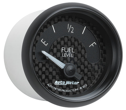 GAUGE, FUEL LEVEL, 2 1/16in, 0OE TO 90OF, ELEC, GT