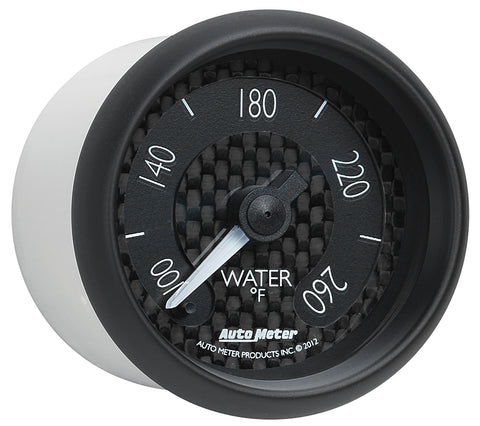 GAUGE, WATER TEMP, 2 1/16in, 260?F, DIGITAL STEPPER MOTOR, GT