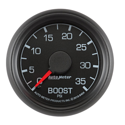 GAUGE, BOOST, 2 1/16in, 35PSI, MECHANICAL, FORD FACTORY MATCH