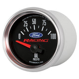 GAUGE, OIL PRESS, 2 1/16in, 100PSI, ELEC, FORD RACING