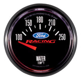 GAUGE, WATER TEMP, 2 1/16in, 100-250?F, ELECTRIC, FORD RACING