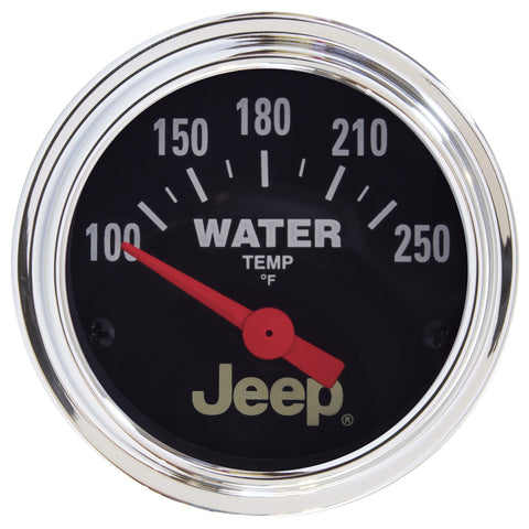 GAUGE, WATER TEMP, 2 1/16in, 250?F, ELEC, JEEP