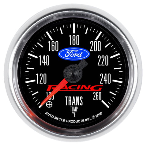 GAUGE, TRANS TEMP, 2 1/16in, 100-260?F, DIGITAL STEPPER MOTOR, FORD RACING