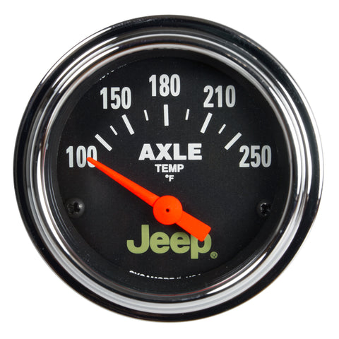 GAUGE, AXLE TEMP, 2 1/16in, 250?F, ELEC, JEEP