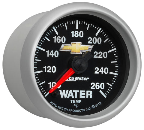 GAUGE, WATER TEMP, 2 1/16in, 100-260?F, DIGITAL STEPPER MOTOR, GM COPO CAMARO