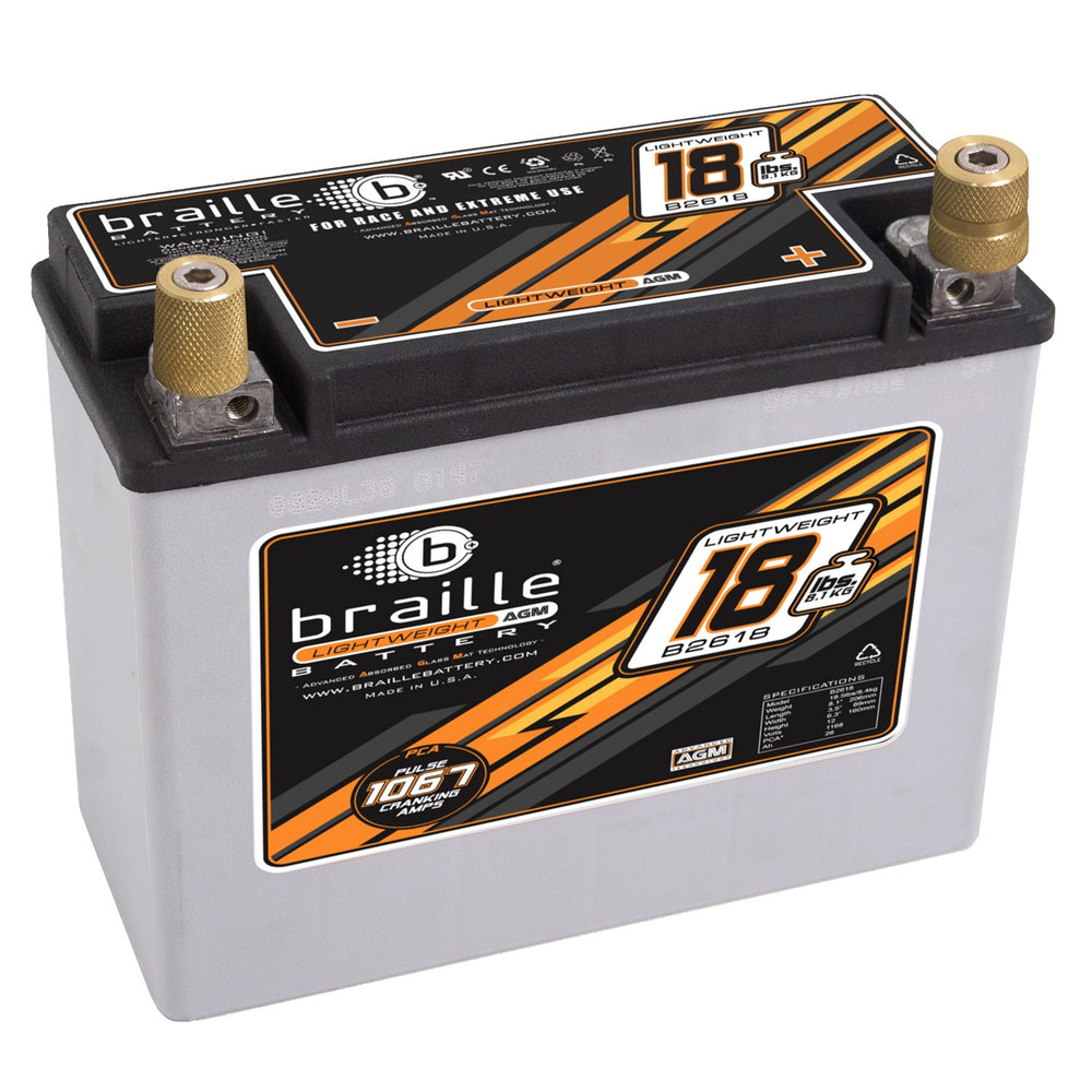 B2618 - Lightweight AGM battery