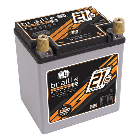 B3121 - Lightweight AGM Battery  (BACK ORDERED UNTIL 07/21/2021)