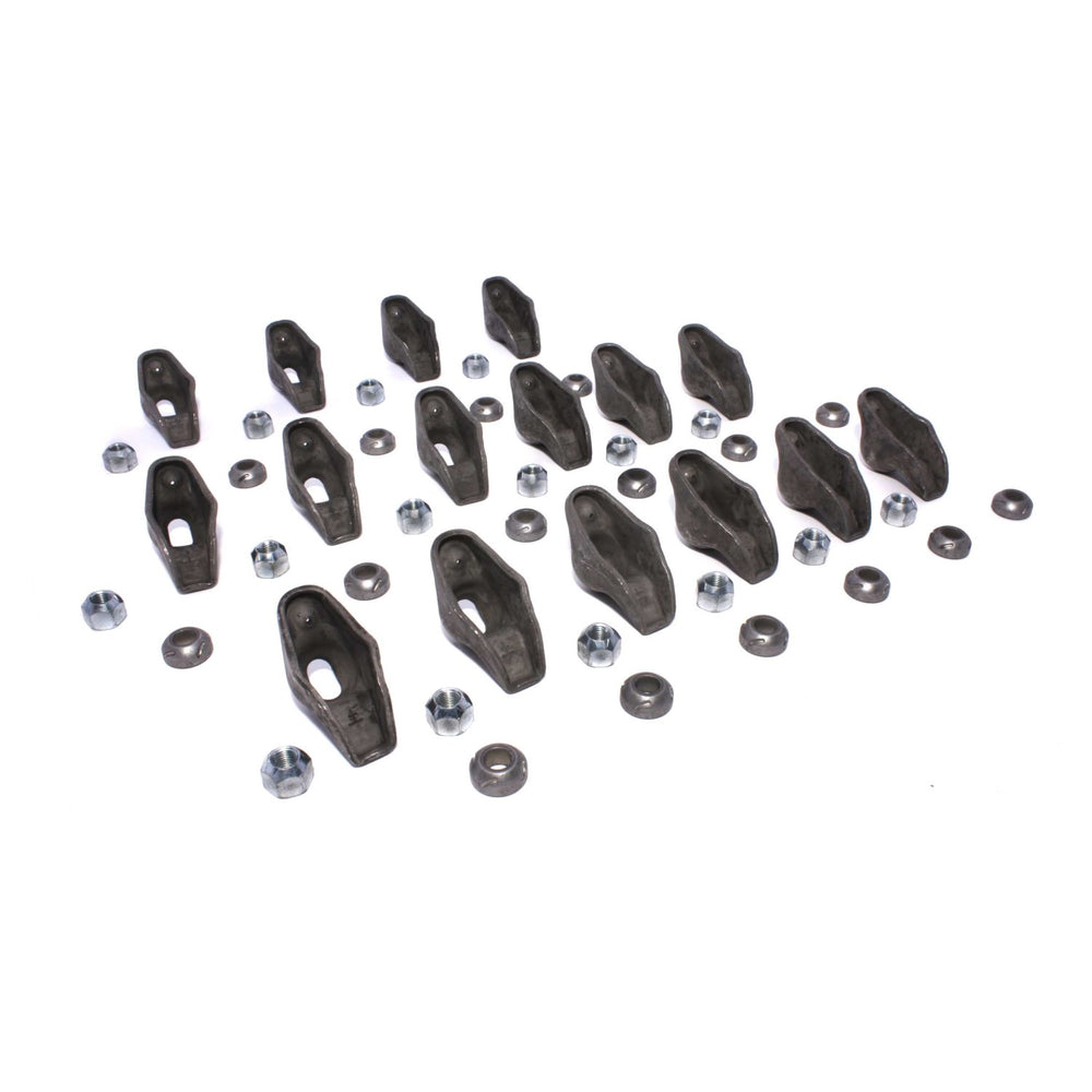 Comp Cams High Energy Nitrided Rocker Set w/ 1.6 Ratio for Chevrolet SBC w/ 3/8" Stud