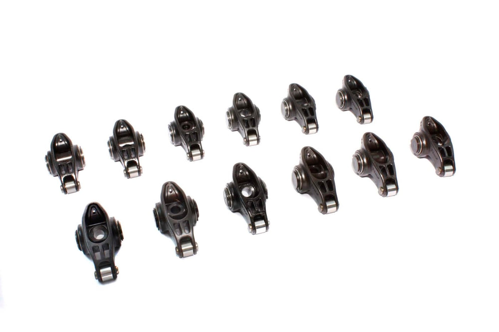 Comp Cams Ultra Pro Magnum Rocker Arm Set of 12 w/ 1.7 Ratio Chevrolet 348-409 3/8" Stud