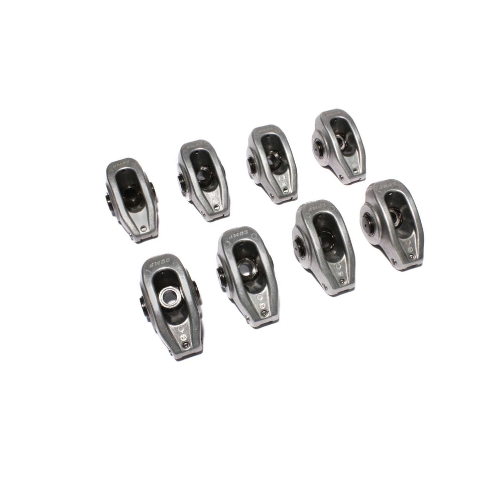 Comp Cams High Energy Aluminum 1.5 Ratio Roller Rocker Set of 8 for SBC 265-400 3/8" Stud