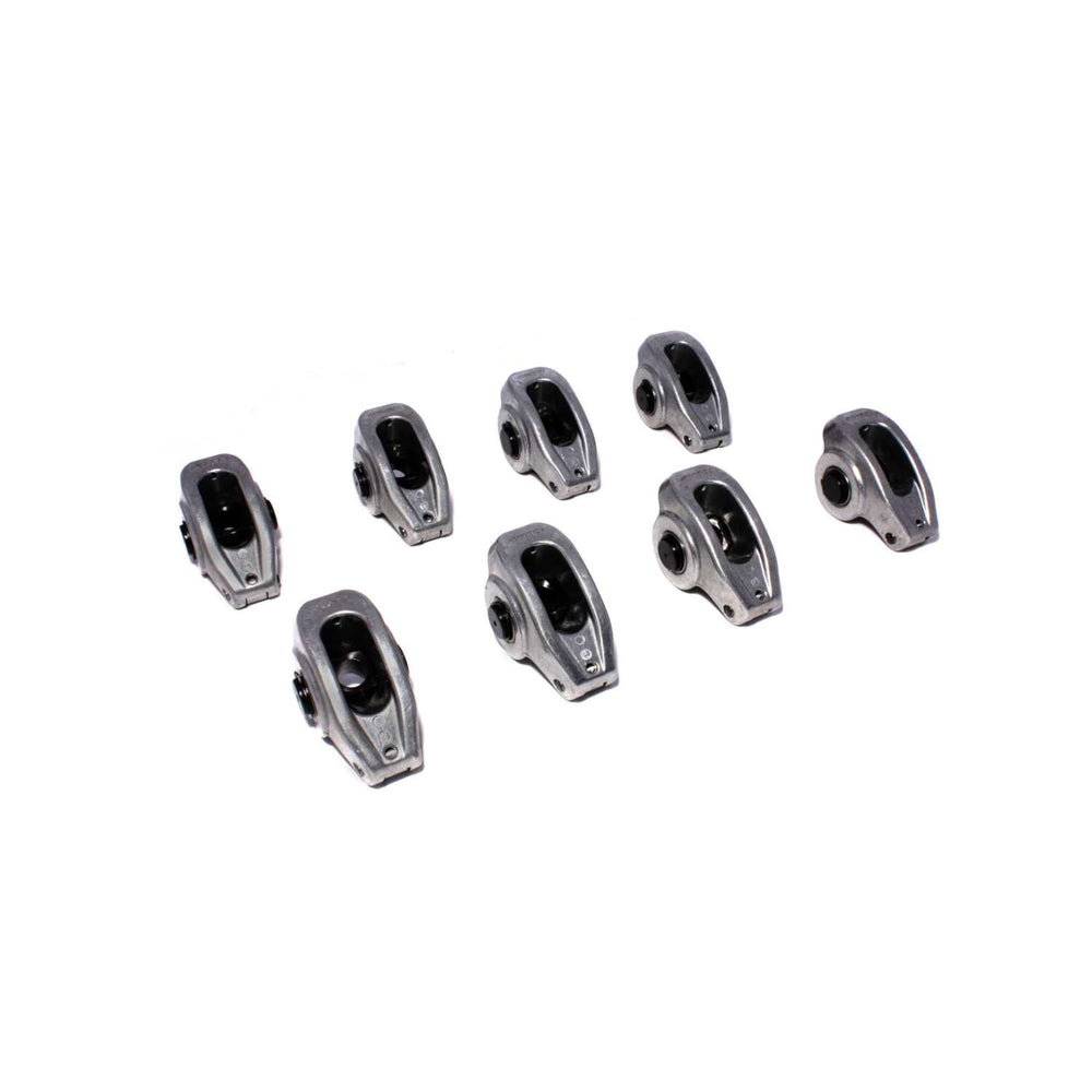 Comp Cams High Energy Aluminum 1.6 Ratio Roller Rocker Set of 8 for Chevrolet 7/16" Stud