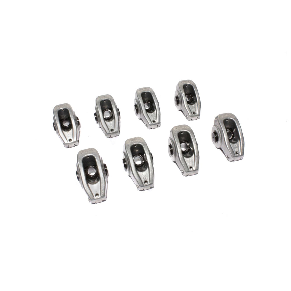 Comp Cams High Energy Aluminum 1.6 Ratio Roller Rocker Set of 8 AMC, SBF, Olds 7/16" Stud
