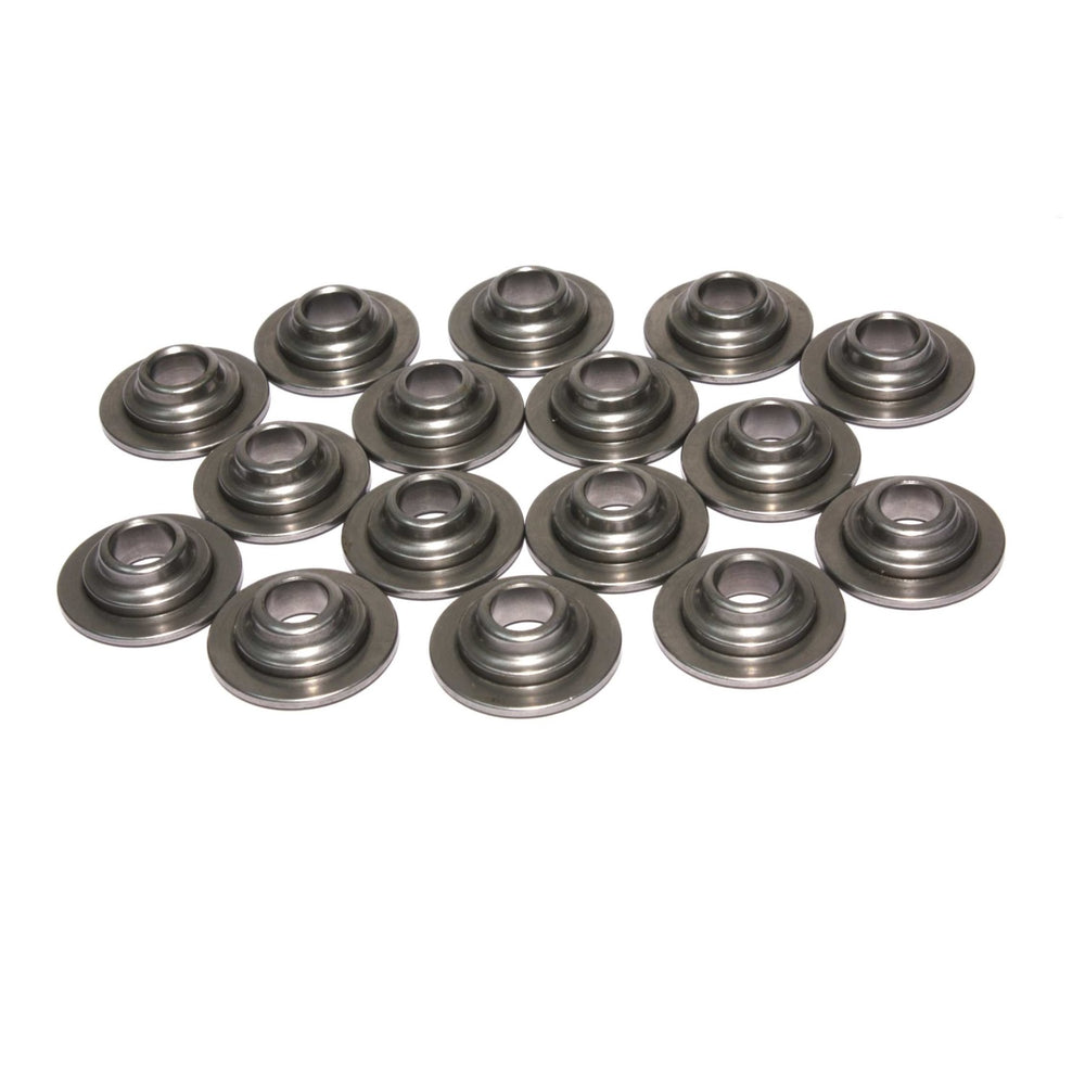 Comp Cams 10 Degree Tool Steel Retainer Set of 16 for All Valves w/ 26056 Springs