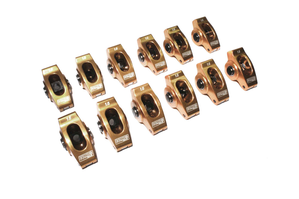 Comp Cams Ultra-Gold ARC Rocker Set w/ 1.6 Ratio for Chevrolet 200-262 V6 w/ 7/16" Stud