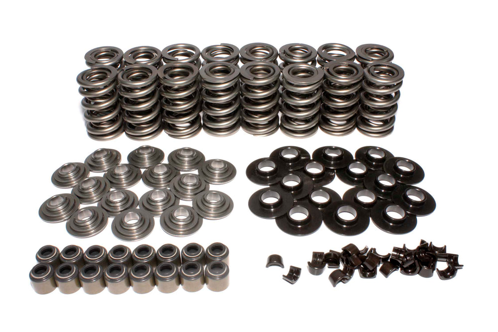 Comp Cams GM LS Dual Valve Spring Kit w/ Tool Steel Retainers; .675" Max Lift