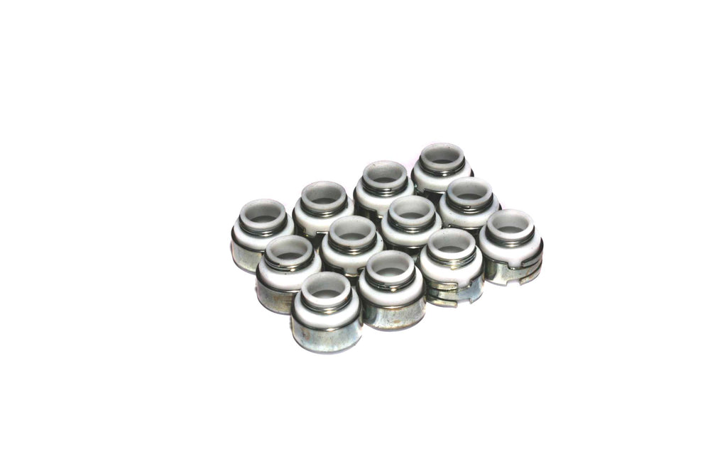 Comp Cams Set of 12 PTFE Valve Seals for .500" Guide Size, 11/32" Valve Stem