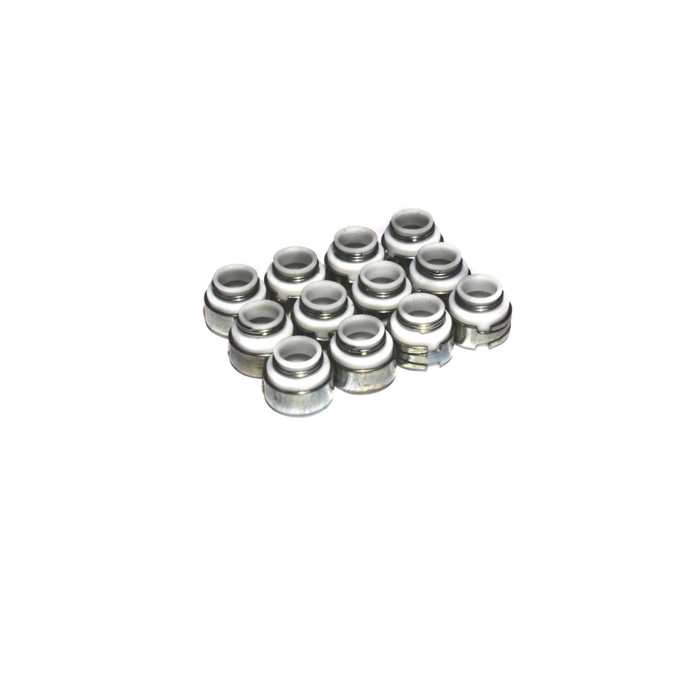 Comp Cams Set of 12 PTFE Valve Seals for .500" Guide Size, 3/8" Valve Stem
