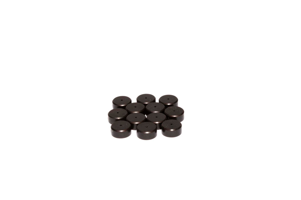 Comp Cams Set of 12 Hardened Lash Caps w/ 3/8" Valve Stem, .190" Head Height