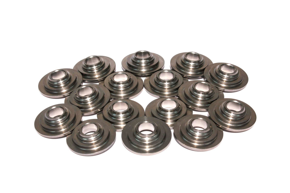 Comp Cams 7 Degree Titanium Retainer Set of 16 for 26925 Spring w/ 8mm Valve Stem
