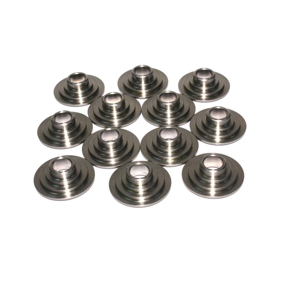Comp Cams 10 Degree Titanium Retainer Set of 12 for 1.625" OD Triple Springs