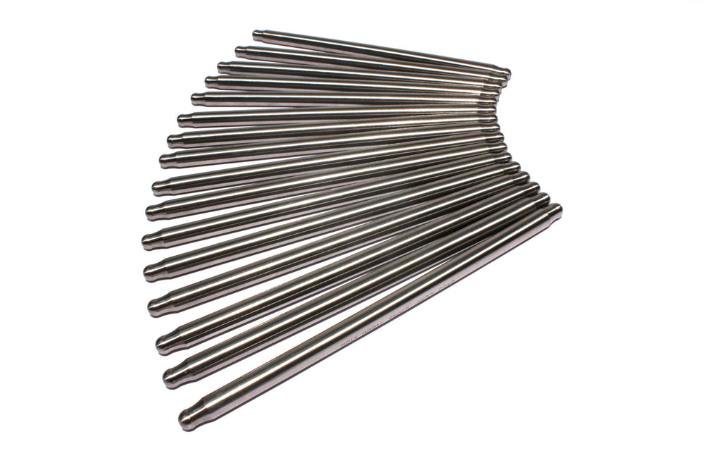 Comp Cams Hi-Tech One-Piece 7.950" Long, .135" Wall, 3/8" Diameter Pushrod Set