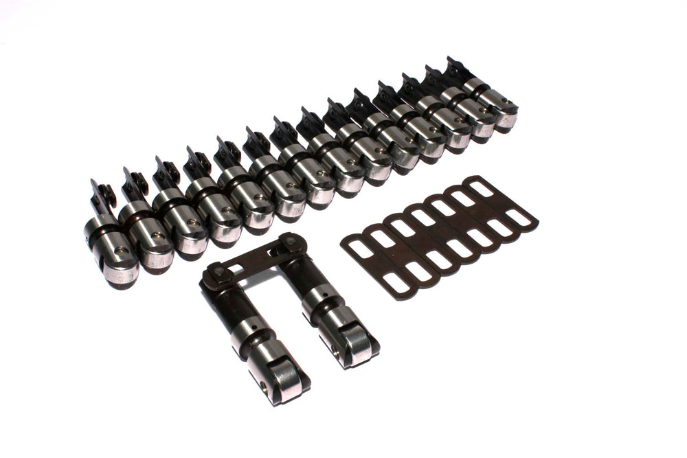 Comp Cams Endure-X Solid Roller Lifter Set for Chevrolet Small Block, .300" Taller