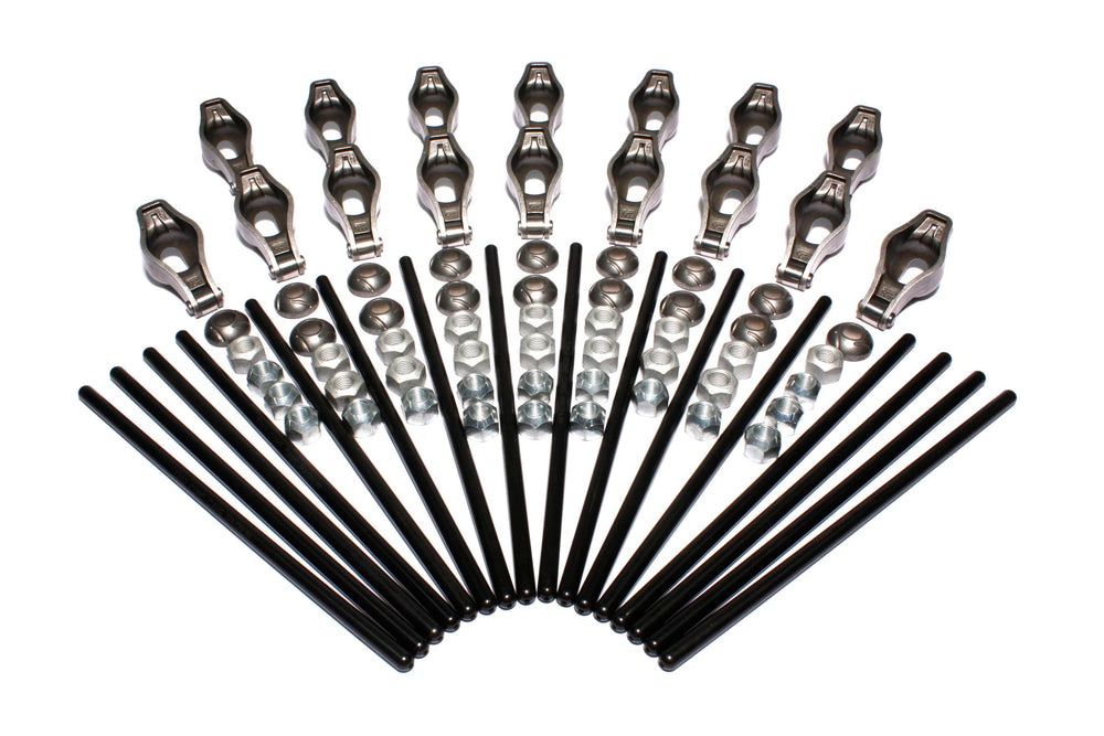Comp Cams Magnum 1.65 Rocker Arm and Magnum Pushrod Kit for Pontiac 326-455 V8