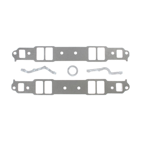 Chevrolet Gen-1 Small Block V8 .060in HTS Intake Manifold Gasket Kit, 2.130in x 1.250in Port, With Bloc