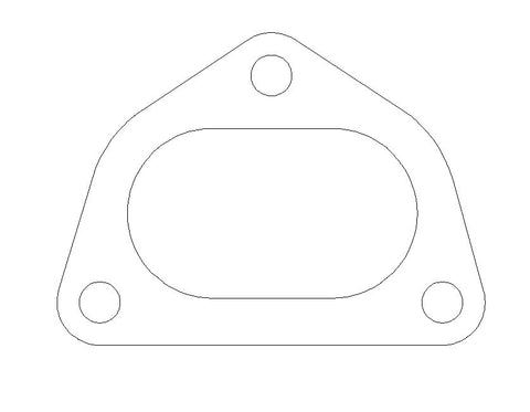 Cosworth BDA/BDB/BDC/BDD/BDE/BDG/BDH/BDJ/BDR .064in AM Exhaust Manifold Gasket, 3-Bolt