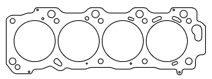 Toyota 2UZ-FE .045in MLS Cylinder Head Gasket, 92mm Bore, LHS