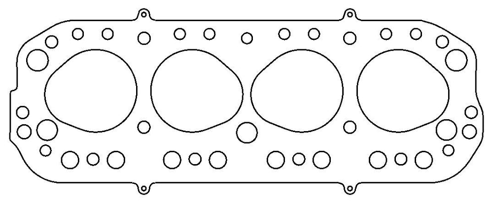 BMC 1500/1600/1600 Mark II B Series .040in MLS Cylinder Head Gasket, 74mm Bore