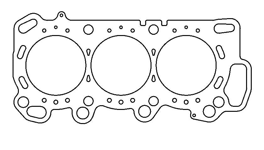 Honda J32A1/J32A2/J35A1/J35A3/J35A4 .027in MLS Cylinder Head Gasket, 90mm Bore, Fits Stock Block and