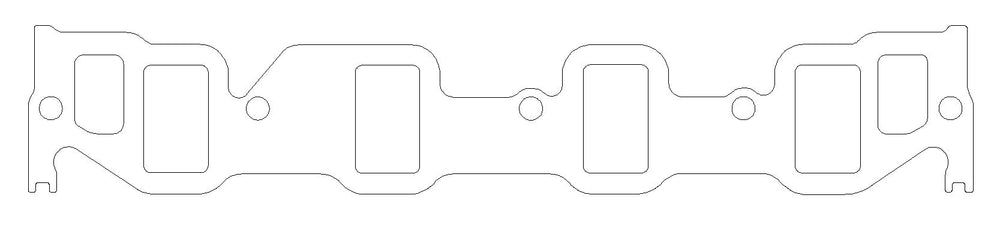 Ford FE V8 .060in Fiber Intake Manifold Gasket Set, 1.4in x 2.36in
